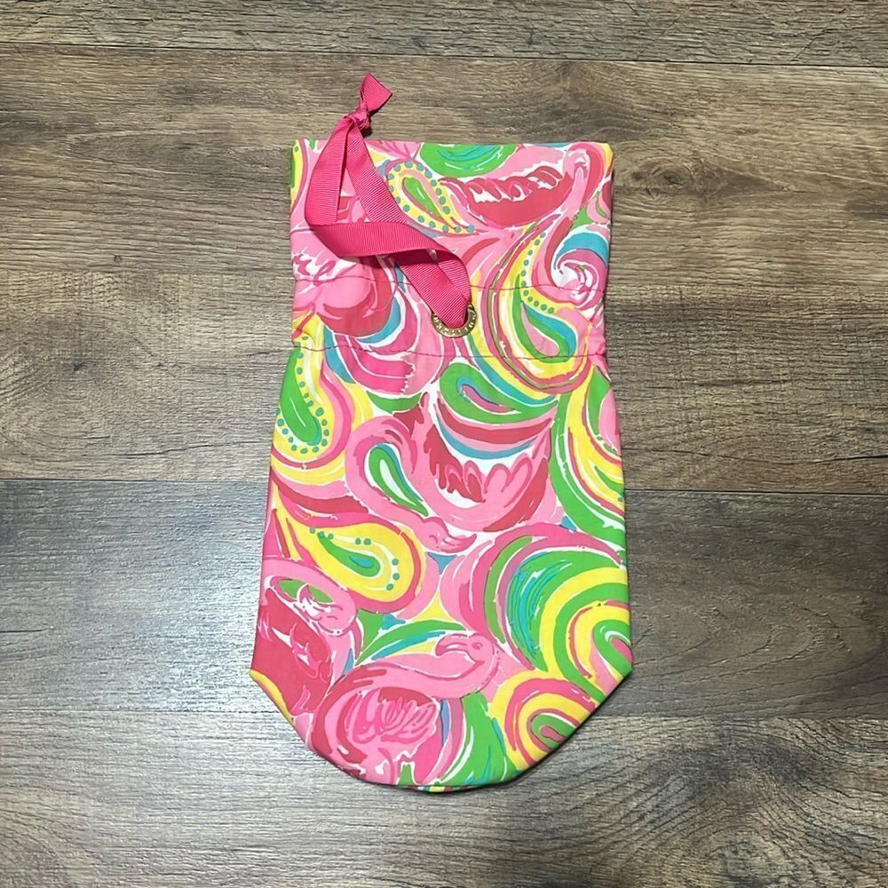 Lilly Pulitzer wine bag